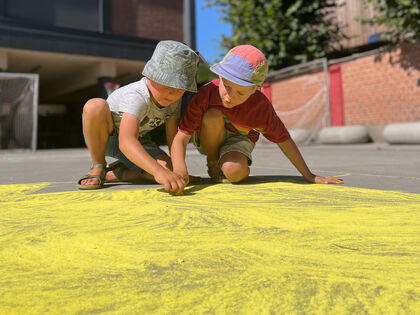 Speelplein Gekkoo Antwerpen-Noord zomer