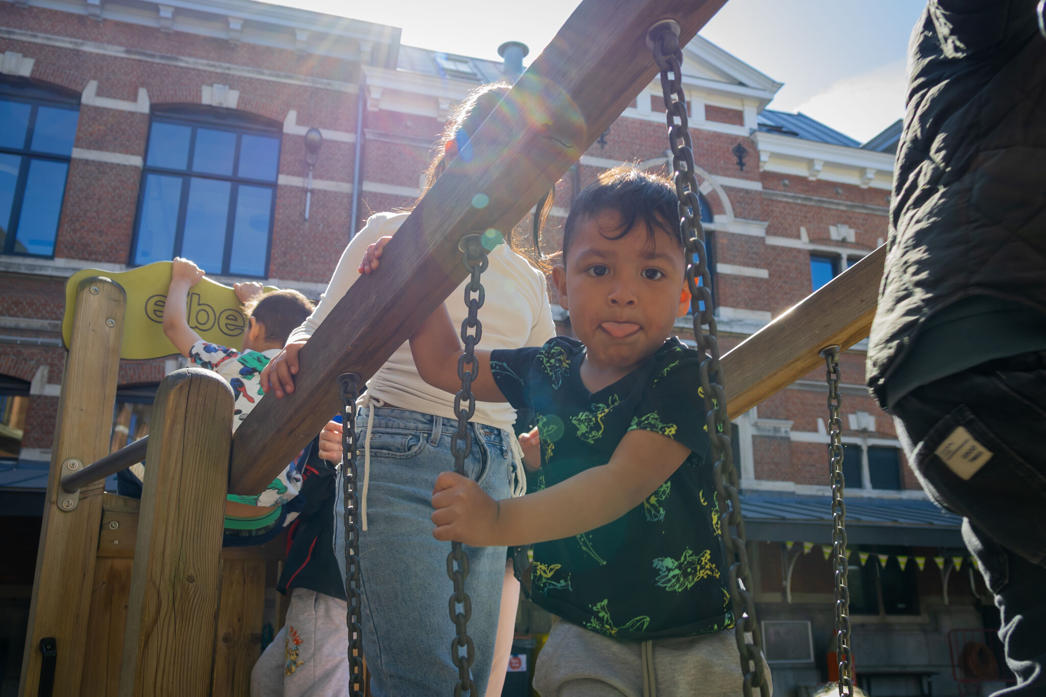 Speelplein Gekkoo Berchem Sint-Hubertus herfst
