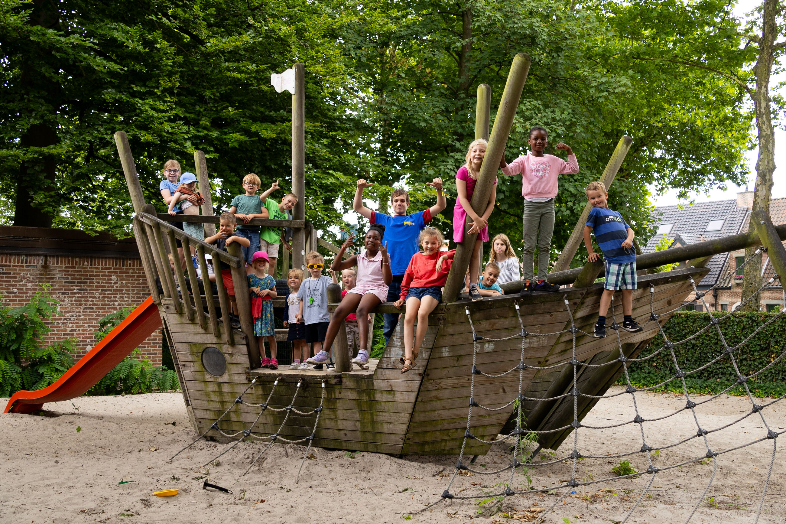 Speelplein Gekkoo Ekeren herfst