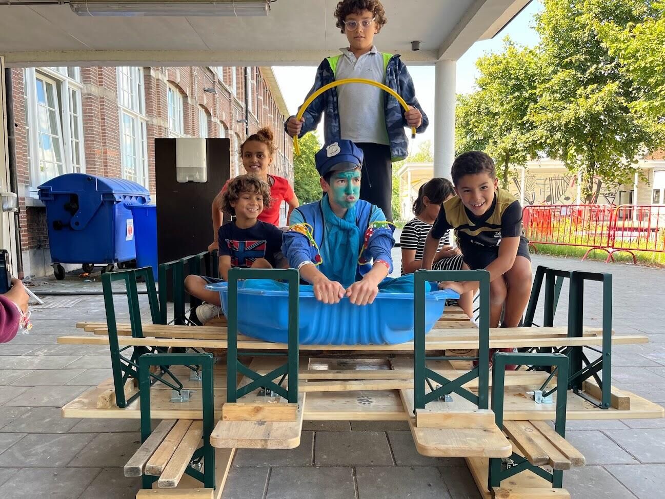 Speelplein Gekkoo Hoboken zomer
