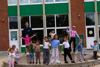 Speelplein Gekkoo Merksem zomer